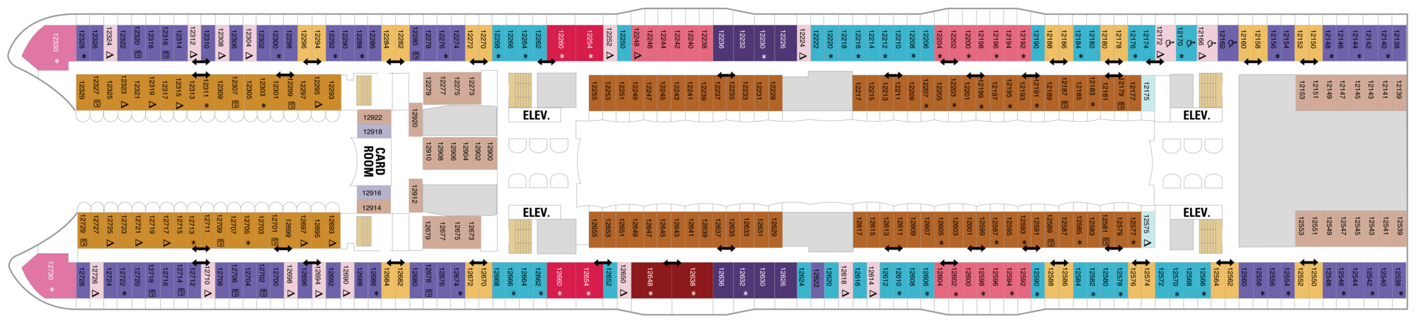 Deck 12 plan
